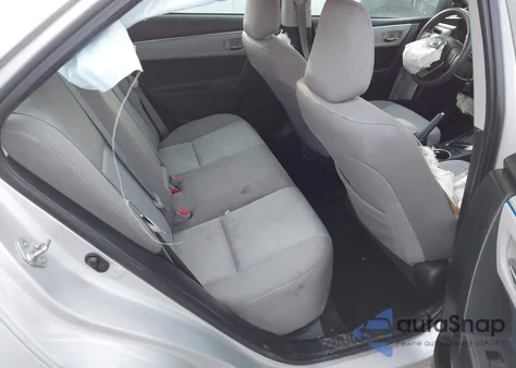 2016 Toyota Corolla Le z USA, uszkodzony, nr VIN 2T1BURHE7GC680464